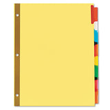 UNV21876 Universal Extended Insert Indexes Assorted Color 8Tab