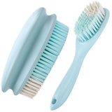 Cleaning Scrub Brushes Laundry Brush Soft Bristle Scrubbing Brush Clothes Brush Removes Stains from Fabrics Cleaning Brush Scrub