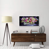 Roses And Lilacs-Paper Art-50,,X26,,