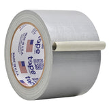 WOD DTC10 Advanced Strength Industrial Grade Silver (Gray) Duct Tape, 3 inch x 60 ft. Waterproof, UV Resistant For Crafts & Home