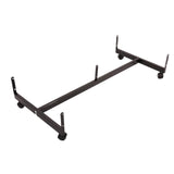 SSWBasics Black Grid Gondola Base with Casters (Use with existing 3on Center Wire Grid Panels )
