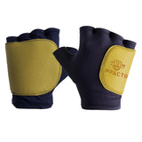 Impacto 50320110050 AntiImpact Glove, Blue/Yellow Xlarge