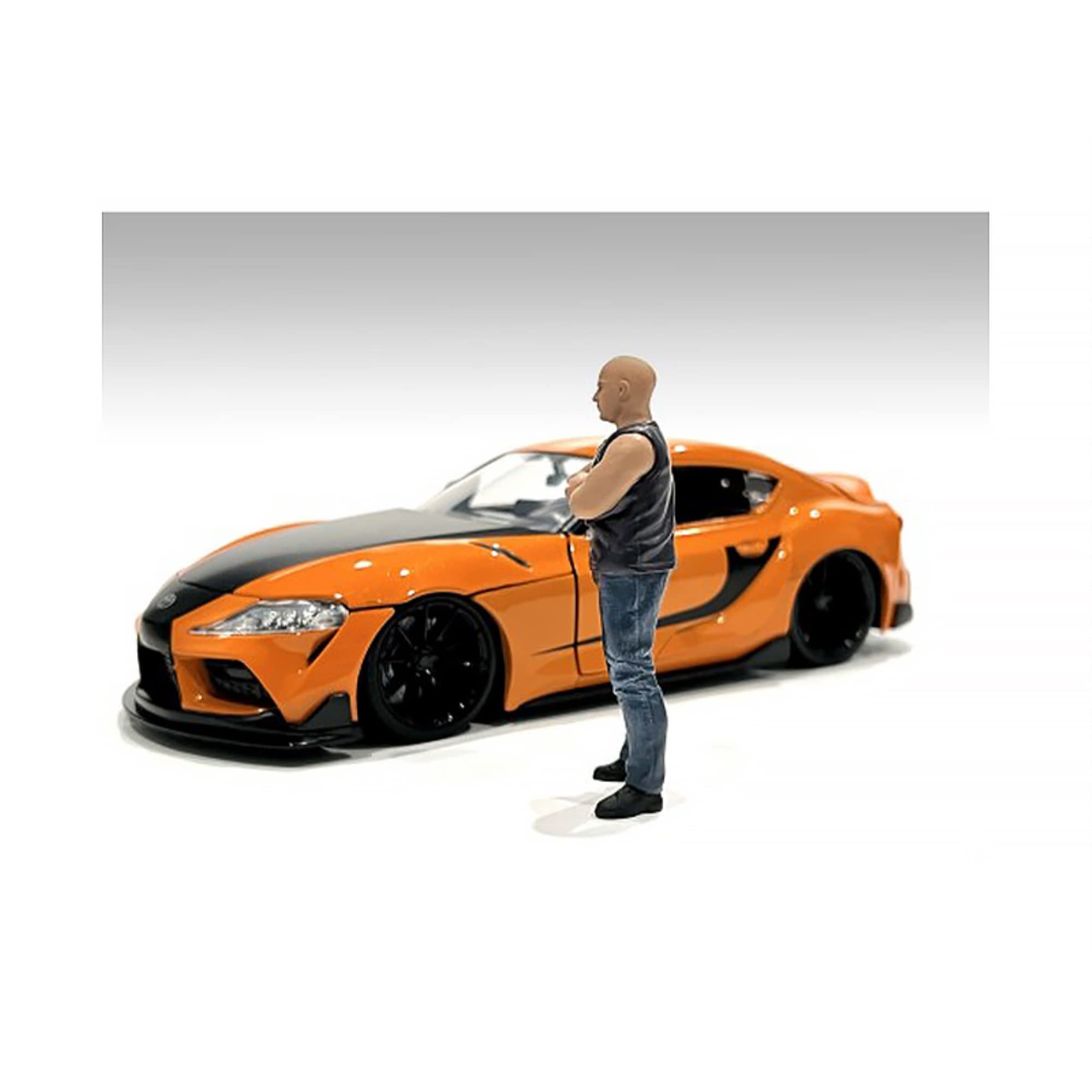 American Diorama Car Meet 3'' Figure 1 For 1/18 Scale Models 76326