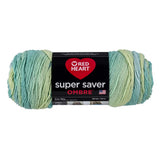 Red Heart Super Saver Ombre Yarn,Seaside