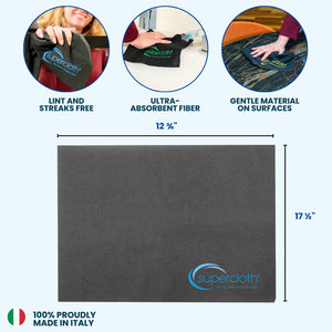Supercloth Premium Microfiber Cleaning Cloth for All-Purpose, Lasts Over 5 YEARS, Glasses Cleaning Cloth, Microfiber Cleaning Cl