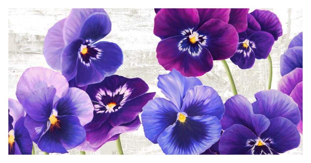 Dance Of Pansies-Paper Art-38,,X20,,
