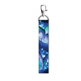 Isee 360 Cute Butterfly Lanyard Bag Tag With Swivel Lobster For Gift Luggage Bags Backpack Laptop Bags Students Workers L X H 5 
