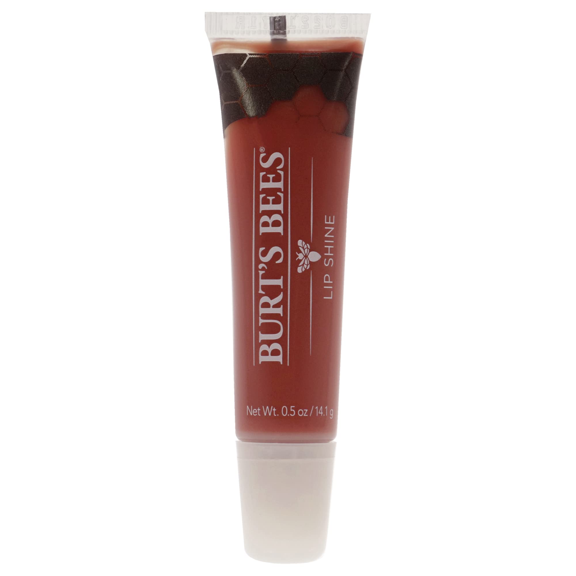 Burts Bees Lip Shine, Peachy, 05 Oz