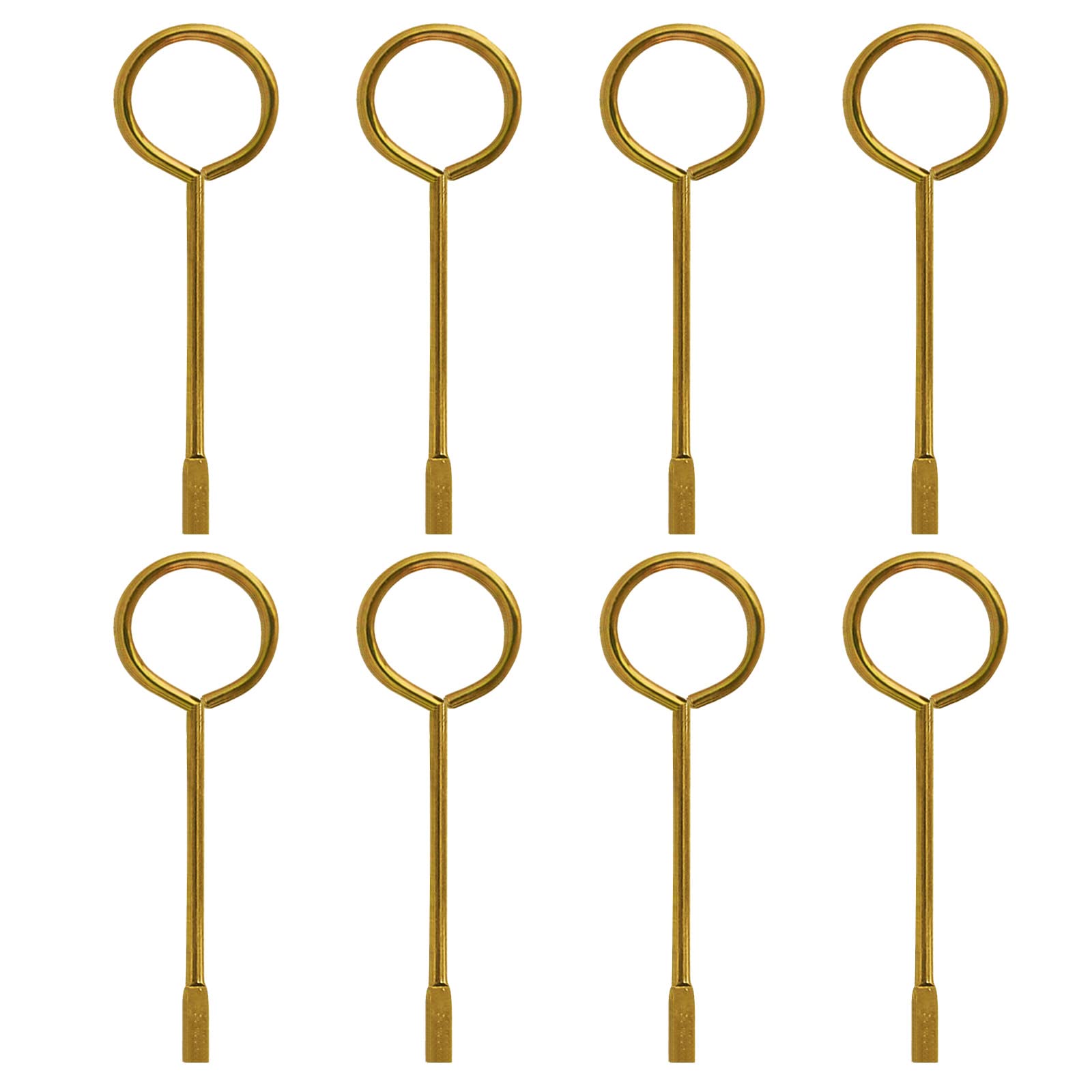 Interior Bedroom Bathroom Door Emergency Key, Key Pin For Interior Privacy Door Lock Compatible - 8 Pack