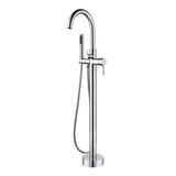 Pulse Showerspas 3021-Fstf-Ch Chrome Freestanding Tub Filler With Diverter