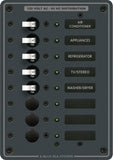 Blue Sea 8059 AC 8 Position Toggle Circuit Breaker Panel