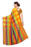 Gosriki Women'S Multi Color Art Silk Checks With Blouse Piece Sarees (Pack Of 2)(Art-Combo-160_Free Size),Multicolour,,B07Z56Z1CW