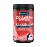 DRFOSTER Multi-Collagen-Peptide-Powder with Probiotics, 50 Servings of Hydrolyzed Collagen Peptides with Hyaluronic Acid, Biotin