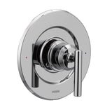 Moen Gibson Chrome PosiTemp PressureBalancing Modern Shower Handle Trim, T2901, (Valve Required Sold Separately)