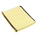 UNV20822 Universal Deluxe Preprinted Simulated Leather Tab Dividers with Gold Printing