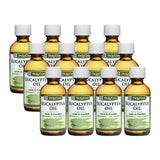 De La Cruz Eucalyptus Essential Oil Aromatherapy for Diffuser or Humidifier, 100% Pure Steam Distilled Eucalyptus Globulus 2 FL 
