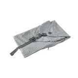Trendivibe Stuffable Travel Pillow Cover Fillable With Clothing Compact Multifunctional Light Grey
