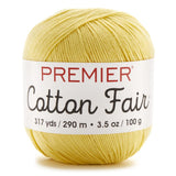 Premier Yarns Cotton Fair Solid Yarn Lemon Drops
