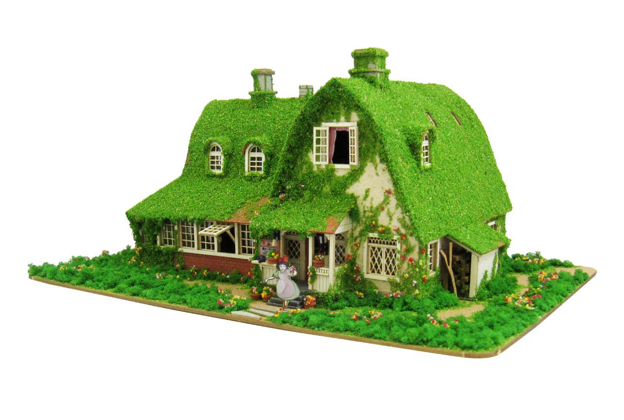 1/150 Studio Ghibli series Kikis Delivery Service Kiki and Jiji house (Okino House) MK07-22 Paper Craft