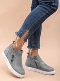 Shoetopia Casual Comfotable Smart Casual Grey Boots For Women & Girls /Uk7,Grey,7,B0BYP8PHGN
