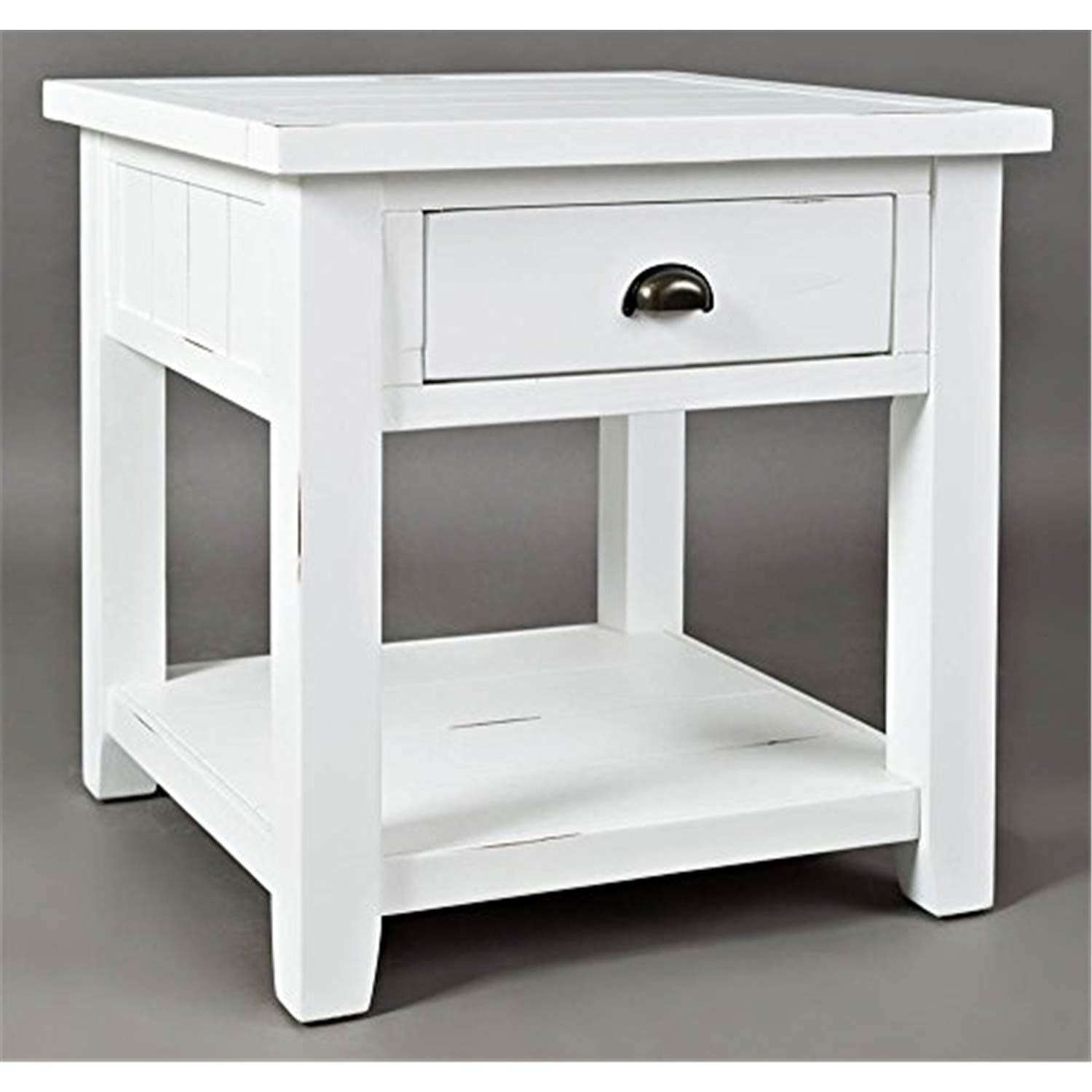 Jofran Inc. Artisan'S Craft Farmhouse Solid Acacia End Table