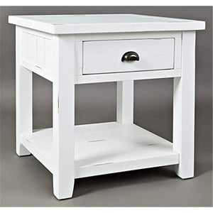 Jofran Inc. Artisan'S Craft Farmhouse Solid Acacia End Table