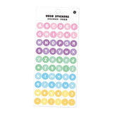 HEAVENGLOW Sparkle Sticker Calendar Diary Scrapbook Journal Waterproof Sticker LetterCrafts|Scrapbooking & Paper Crafts|Scrapboo