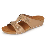 Ortho Joy Doctor Slipper For Women Fancy || Orthopedic Women'S Slipper || Comfortable Regular Wear Slippers For Women,Beige,7,B0C3VSYQMB