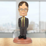 Cleaky Dwight Schrute Bobblehead for Dunder Mifflin, The Office Merchandise, The Office Gifts for Office Fans, The Office Bobble