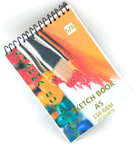 SUKECHI A5 Sketch Book Combo of 1 for Drawing, Painting and Sketching, 150 GSM Size Small 21x15 cm,