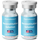 RegenixResearch Laboratory Dilution Solvent - Ultra-Pure & USA-Made - 2 Pack (10 ml) - Research Use Only