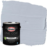 Glidden Interior Paint + Primer: Blue/Blue Dolphin, One Coat, Semi-Gloss, 1-Gallon