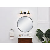 Living District Etude 2-Light Metal Wall Sconce In Brass And Black