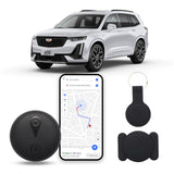 Tracking Devices for Cars Hidden, Undetectable GPS Tracker for Vehicles, Mini Tracker Device, No Monthly Fee Subscription No SIM