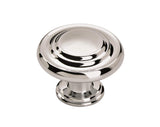 Amerock | Cabinet Knob | Polished Chrome | 15/16 inch (33 mm) Diameter | Inspirations | 10 Pack | Drawer Knob | Cabinet Hardwar