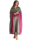 Anni Designer Women'S Rayon Viscose Solid Straight Kurta With Pant & Dupatta (Mogul Grey_3Xl_Grey_Xxx-Large),Grey,3XL,,,