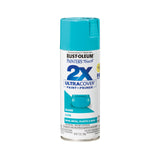 RustOleum 334050 Painters Touch 2X Ultra Cover Spray Paint, 12 oz, Gloss Seaside