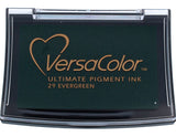 Tsukineko VC029 Versacolor Evergreen Ink Pad, 4 x 4 cm