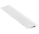 Door Threshold Ramp 1 Rise Door Ramp Aluminum Entry Ramp or Doorways Rated 800 lbs Load Capacity forWheelchair Scooters Power Ch