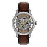 Fossil Townsman Brown Automatic Leather Watch Me3270