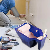 TRENDIVIBE Roller Brush Holder Reusable Paint Cup for Household Wall Home Wall Painting