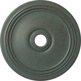 Ekena Millwork CM24DICBC Diane Ceiling Medallion, 24OD x 3 5/8ID x 1 1/4P (Fits Canopies up to 6 1/4), Hand-Painted Cloud Burst 