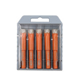 Dry Diamond Drill Bit Set,BGTEC 5pcs 3/8 10mm Hole Saw for Granite,Marble,Masonry, Concrete, Tile/Ceramic, Glass, Hard Plastic,V
