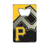 FANMATS 62538 Pittsburgh Pirates Credit Card Style Bottle Opener - 2x 3.25