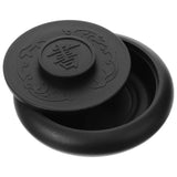 NUOBESTY Lidded Covered Inkslab for Calligraphy and Painting Ancient Style Grinding for Beginners Reusable and Easy to Clean for