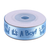 Shower Ribbon, 10 Yard Ribbon with Pattern, 2.17x0.79in Cute Patterned Ribbons, Polyester Unique Ribbons for Baptism, Wreath, Pa