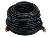 Monoprice 75ft Coaxial Audio/Video RCA CL2 Rated Cable RG6/U 75ohm (for S/PDIF, Digital Coax, Subwoofer & Composite