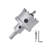 35mm (1-3/8 inch) Metal Steel Hole Saw with 2 Drill Bits, Hole Cutter for Thick Metal,Stainless Steel,Iron and Wood (35mm (1-3/8