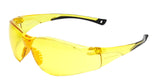 Calabria Drop Shot Sport Safety Glasses for Pickleball | UV400 ANSI Z87.1 Impact Resistant Wraparound Eye Protection for Men and