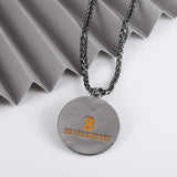 Winssigma Black Mamba Pendant Necklace Basketball Star Memorial Souvenir Necklace Snake Necklace(Black)